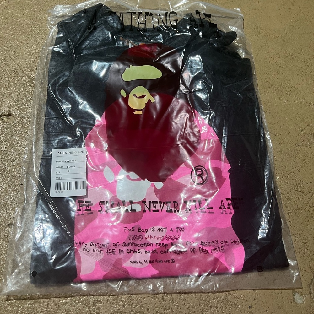 Pink Bape T shirt